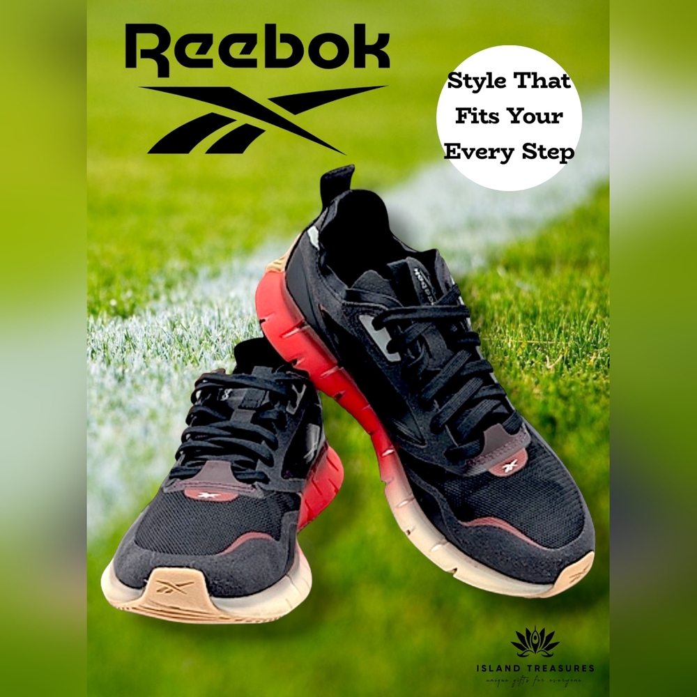 Like New Reebok Zig Kinetica Horizon Womens 9.5 Black Training Shoes Athletic